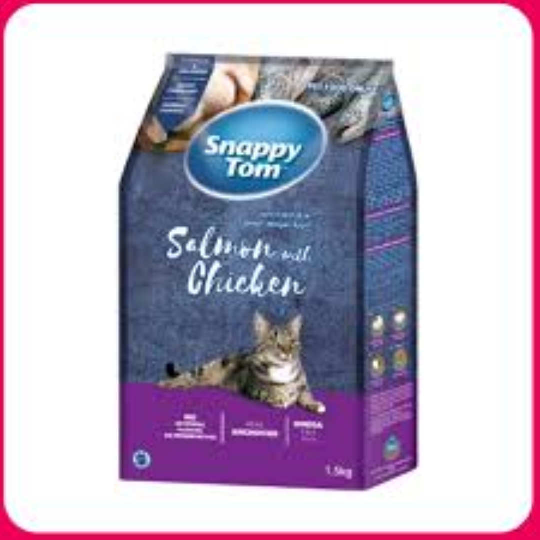 S/TOM SALMON/CHICKEN 500G